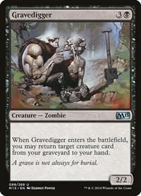 Gravedigger - Magic 2015 (M15) - Magic: The Gathering card