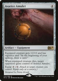 Avarice Amulet - Magic 2015 (M15) - Magic: The Gathering card