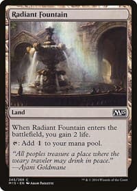 Radiant Fountain - Magic 2015 (M15) - Magic: The Gathering card
