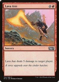 Lava Axe - Magic 2015 (M15) - Magic: The Gathering card
