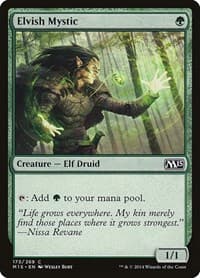 Elvish Mystic - Magic 2015 (M15) - Magic: The Gathering card