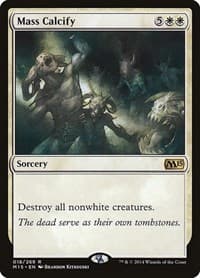 Mass Calcify - Magic 2015 (M15) - Magic: The Gathering card