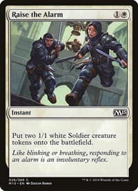 Raise the Alarm - Magic 2015 (M15) - Magic: The Gathering card