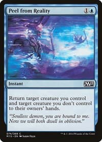 Peel from Reality - Magic 2015 (M15) - Magic: The Gathering card
