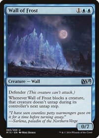 Wall of Frost - Magic 2015 (M15) - Magic: The Gathering card