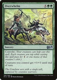 Overwhelm - Magic 2015 (M15) - Magic: The Gathering card