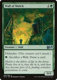 Wall of Mulch - Magic 2015 (M15) - Magic: The Gathering card