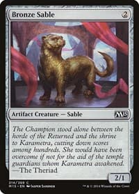 Bronze Sable - Magic 2015 (M15) - Magic: The Gathering card