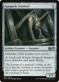 Gargoyle Sentinel - Magic 2015 (M15) - Magic: The Gathering card