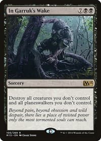 In Garruk's Wake - Magic 2015 (M15) - Magic: The Gathering card
