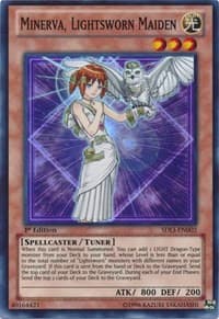 Minerva, Lightsworn Maiden - Structure Deck: Realm of Light - YuGiOh card