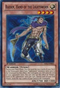 Raiden, Hand of the Lightsworn - Structure Deck: Realm of Light - YuGiOh card
