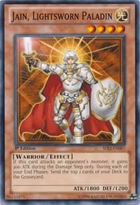 Jain, Lightsworn Paladin - Structure Deck: Realm of Light - YuGiOh card
