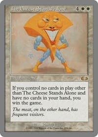 The Cheese Stands Alone - Unglued - Magic: The Gathering card
