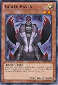 Fabled Raven - Structure Deck: Realm of Light - YuGiOh card