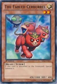 The Fabled Cerburrel - Structure Deck: Realm of Light - YuGiOh card