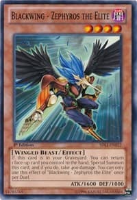 Blackwing - Zephyros the Elite - Structure Deck: Realm of Light - YuGiOh card