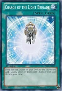 Charge of the Light Brigade - Structure Deck: Realm of Light - YuGiOh card