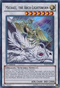 Michael, the Arch-Lightsworn - Structure Deck: Realm of Light - YuGiOh card
