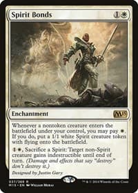 Spirit Bonds - Magic 2015 (M15) - Magic: The Gathering card