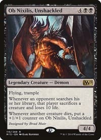 Ob Nixilis, Unshackled - Magic 2015 (M15) - Magic: The Gathering card