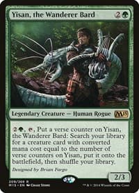 Yisan, the Wanderer Bard - Magic 2015 (M15) - Magic: The Gathering card