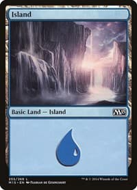 Island (255) - Magic 2015 (M15) - Magic: The Gathering card