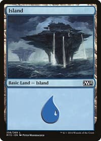 Island (256) - Magic 2015 (M15) - Magic: The Gathering card