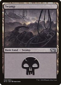 Swamp (258) - Magic 2015 (M15) - Magic: The Gathering card
