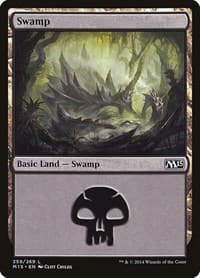 Swamp (259) - Magic 2015 (M15) - Magic: The Gathering card