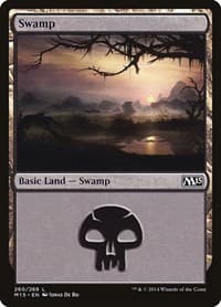 Swamp (260) - Magic 2015 (M15) - Magic: The Gathering card