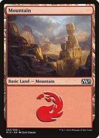 Mountain (262) - Magic 2015 (M15) - Magic: The Gathering card