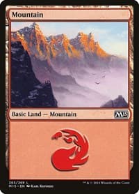 Mountain (265) - Magic 2015 (M15) - Magic: The Gathering card
