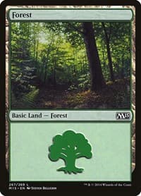 Forest (267) - Magic 2015 (M15) - Magic: The Gathering card