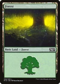 Forest (268) - Magic 2015 (M15) - Magic: The Gathering card