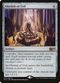 Obelisk of Urd - Magic 2015 (M15) - Magic: The Gathering card