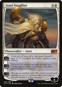 Ajani Steadfast - Magic 2015 (M15) - Magic: The Gathering card