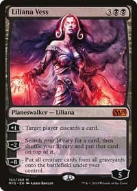 Liliana Vess - Magic 2015 (M15) - Magic: The Gathering card