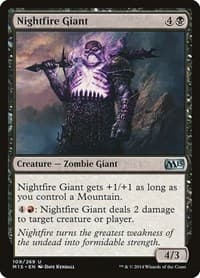 Nightfire Giant - Magic 2015 (M15) - Magic: The Gathering card