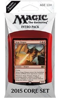 Magic 2015 (M15) - Intro Pack - Flames of the Dragon - Magic 2015 (M15) - Magic: The Gathering card