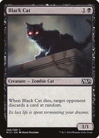Black Cat - Magic 2015 (M15) - Magic: The Gathering card