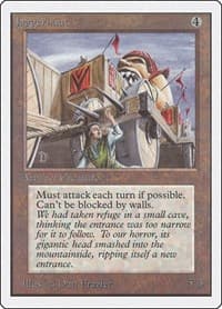 Juggernaut - Unlimited Edition - Magic: The Gathering card