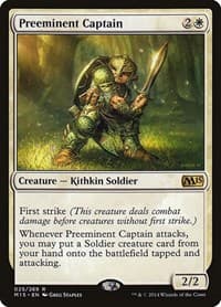 Preeminent Captain - Magic 2015 (M15) - Magic: The Gathering card