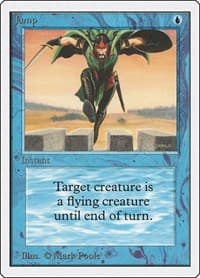 Jump - Unlimited Edition - Magic: The Gathering card