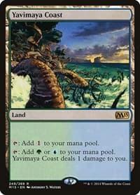 Yavimaya Coast - Magic 2015 (M15) - Magic: The Gathering card