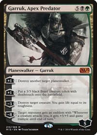 Garruk, Apex Predator - Magic 2015 (M15) - Magic: The Gathering card