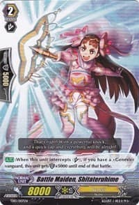 Battle Maiden, Shitateruhime - Trial Deck 13: Successor of the Sacred Regalia - Cardfight Vanguard card
