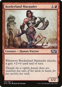 Borderland Marauder - Magic 2015 (M15) - Magic: The Gathering card
