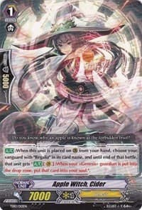 Apple Witch, Cider - Trial Deck 13: Successor of the Sacred Regalia - Cardfight Vanguard card