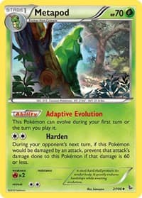 Metapod - XY - Flashfire - Pokemon card